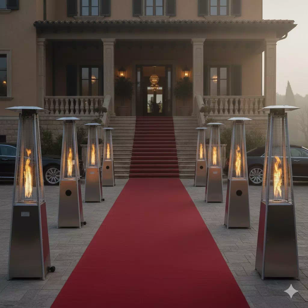 Входная группа у особняка