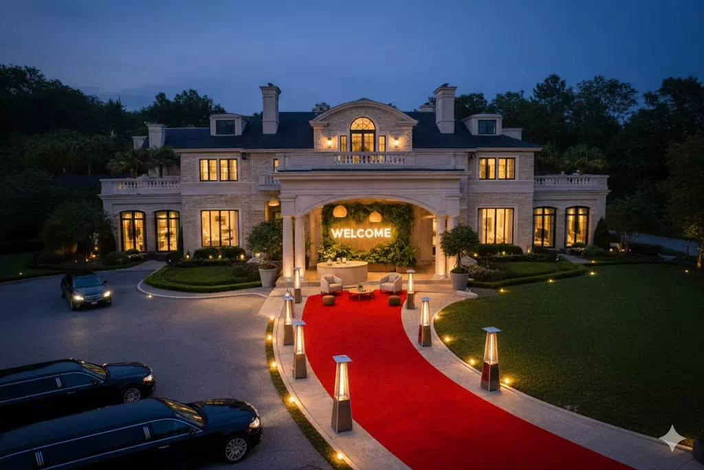 Входная группа на улице