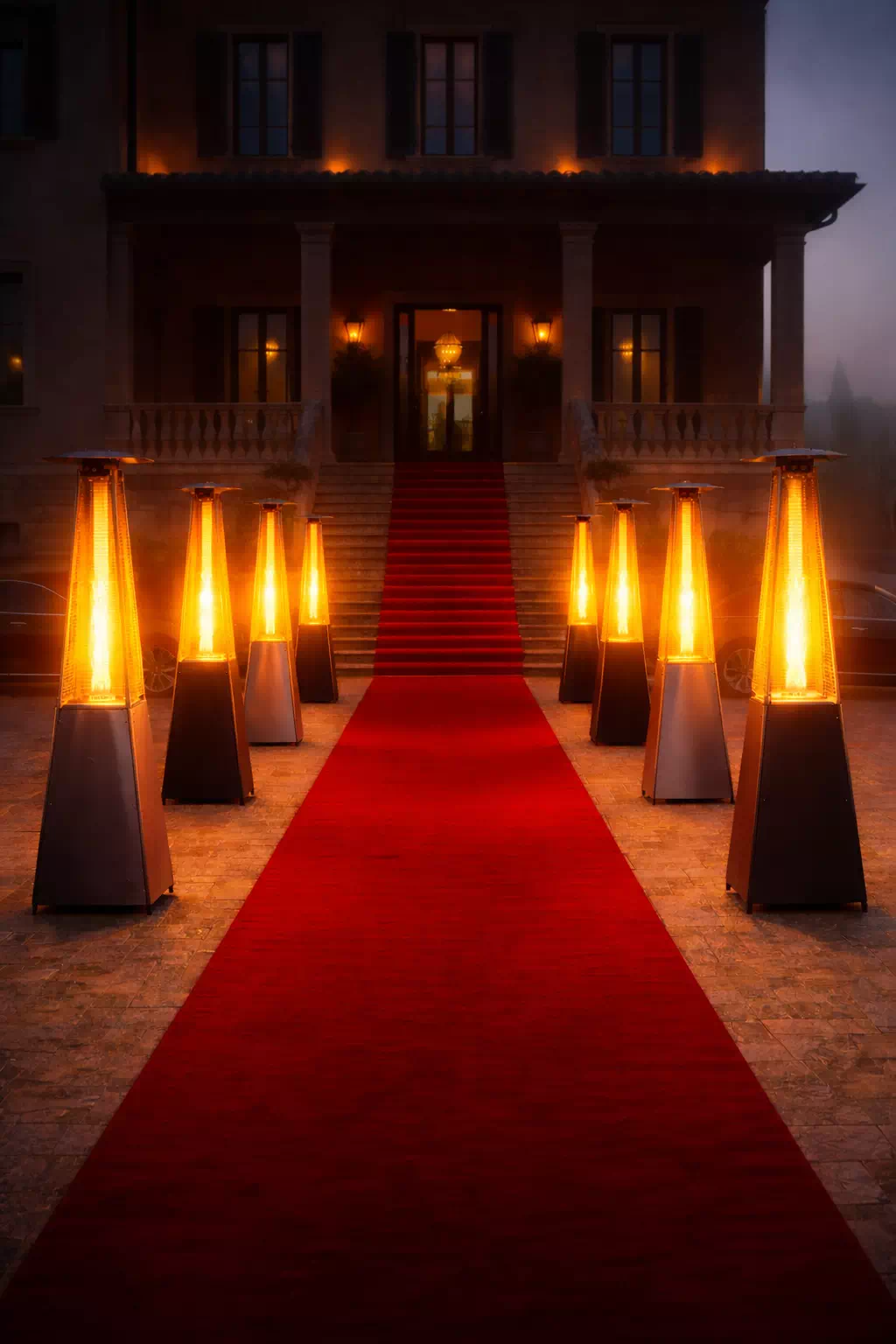 Входная зона с обогревом